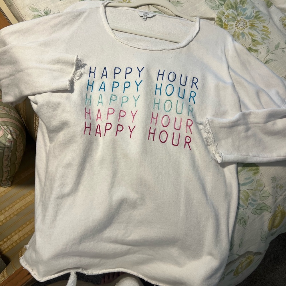 Happy Hour sweatshirt